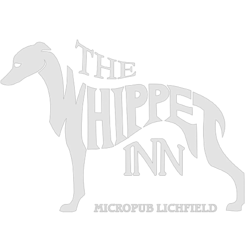 The Whippet Inn White Logo